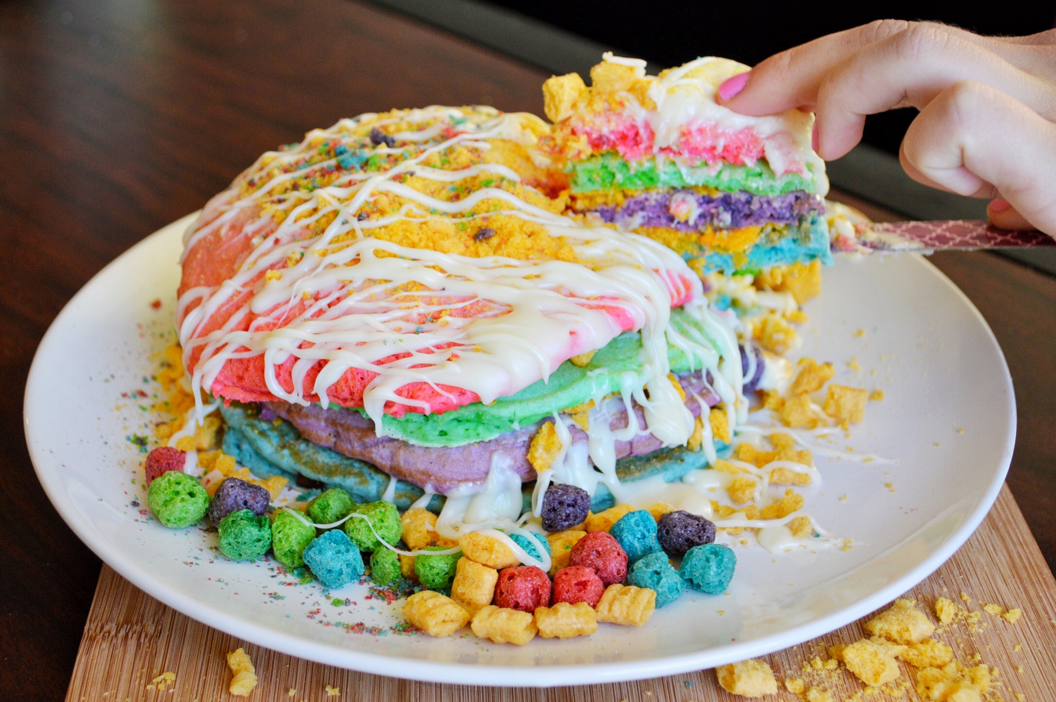 These Cap’n Crunch Berry Pancakes Are the Perfect Wake up Call