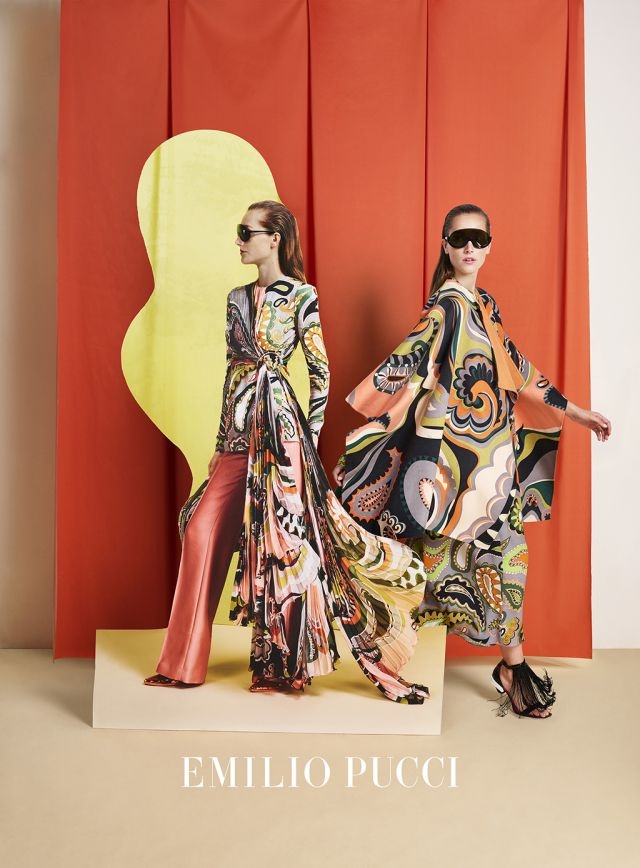 Emilio Pucci unveils Fall 17-18 'double take' ad campaign - Yahoo