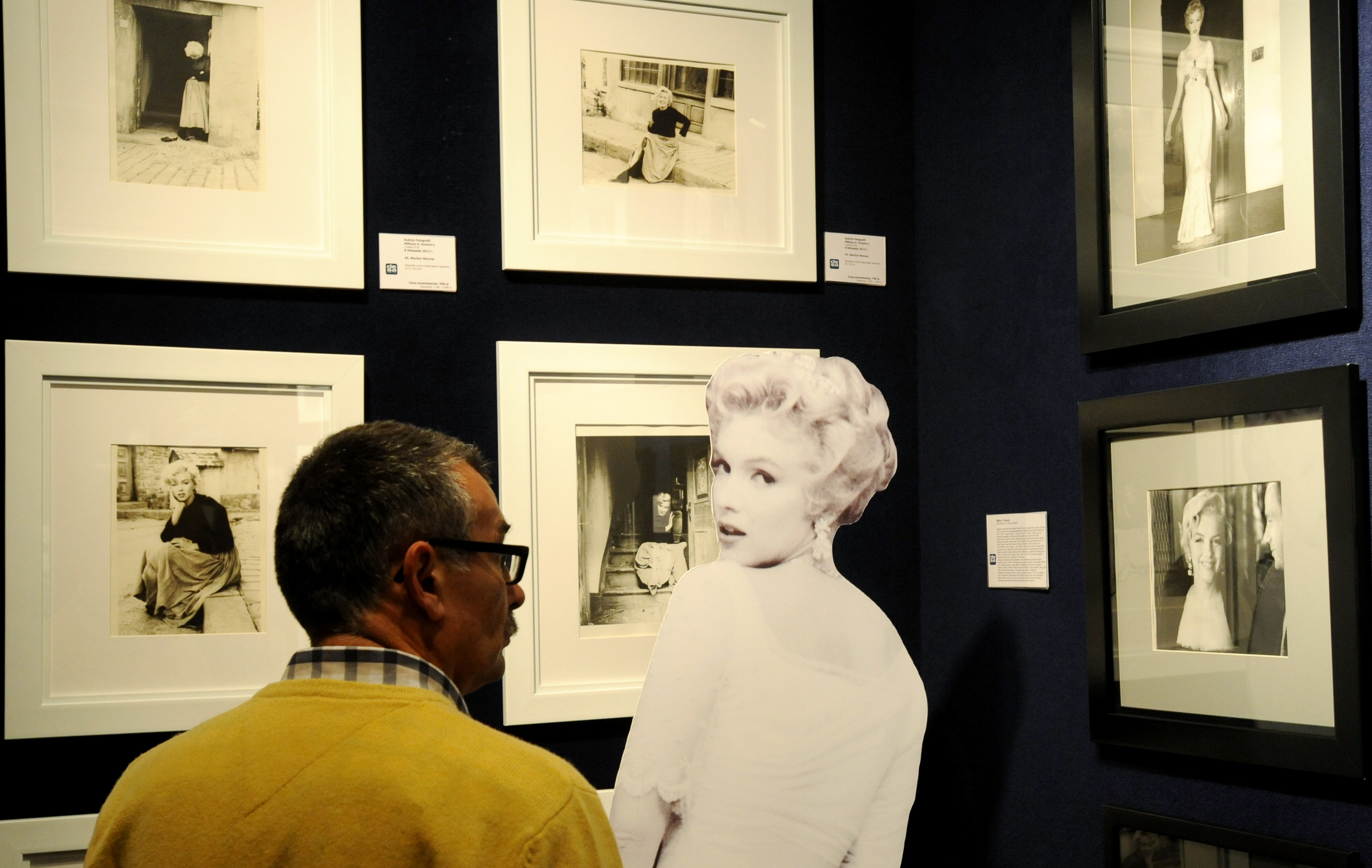 Marilyn Monroe photos on auction in Poland