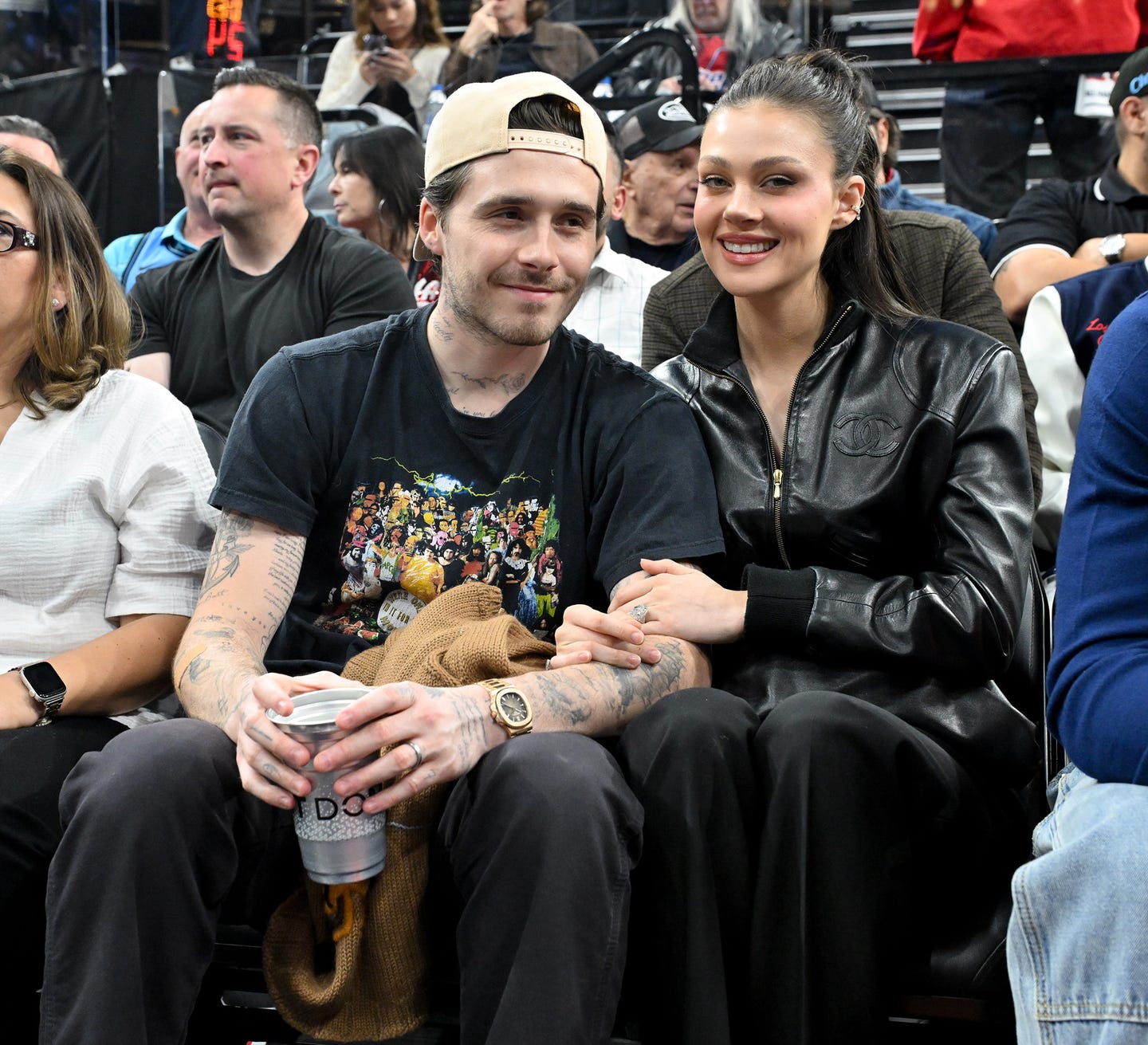 brooklyn beckham and nicola peltz beckham