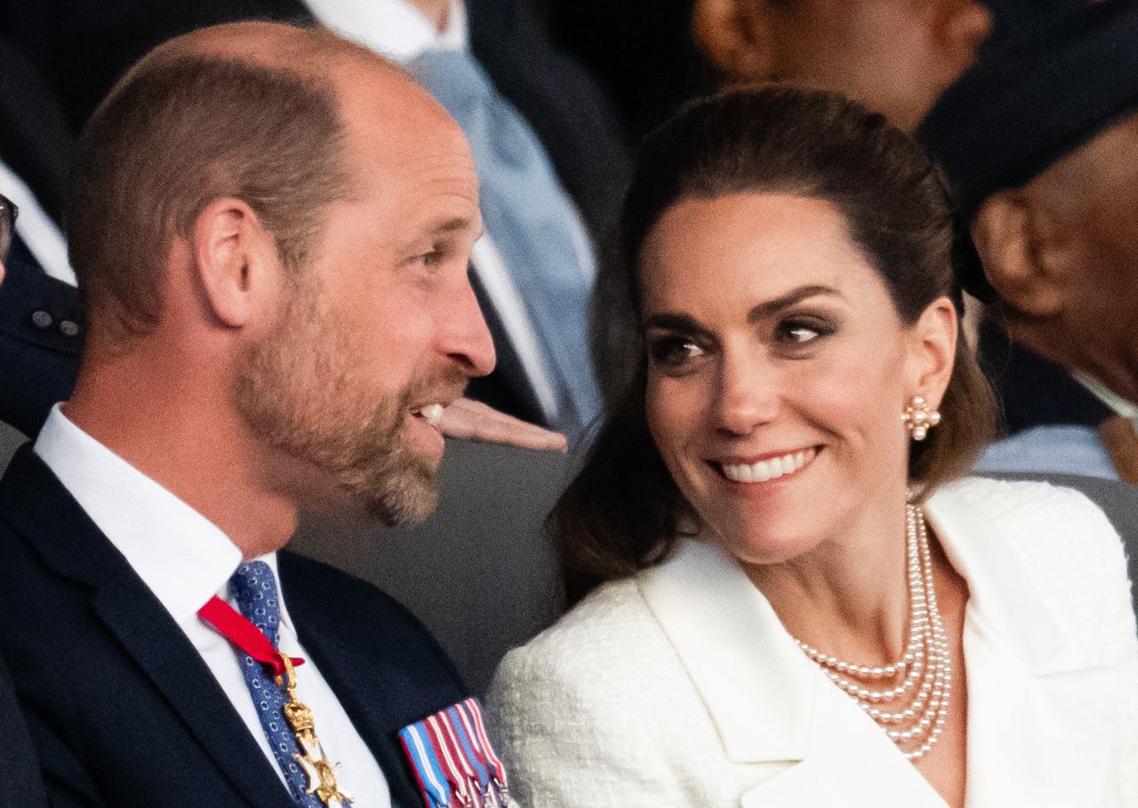 Getty Prince William and Kate Middleton on May 8, 2025