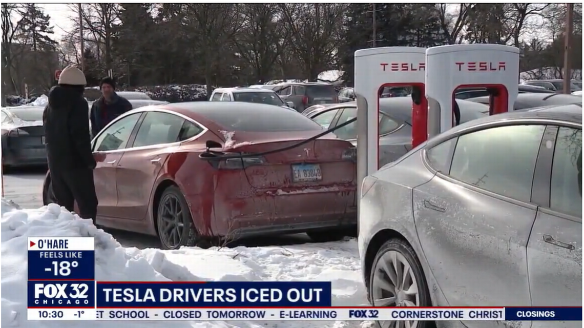 Tesla charging stations ‘car graveyards’ as batteries die in