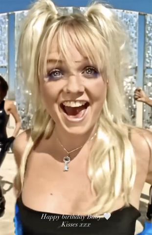 Virgin Records via Victoria Beckham/Instagram Victoria Beckham wishes Emma Bunton a happy birthday on Instagram