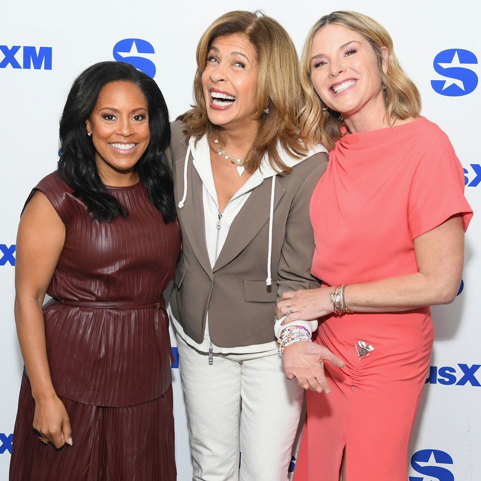 Gary Gershoff/Getty  Sheinelle Jones, Hoda Kotb and Jenna Bush Hager