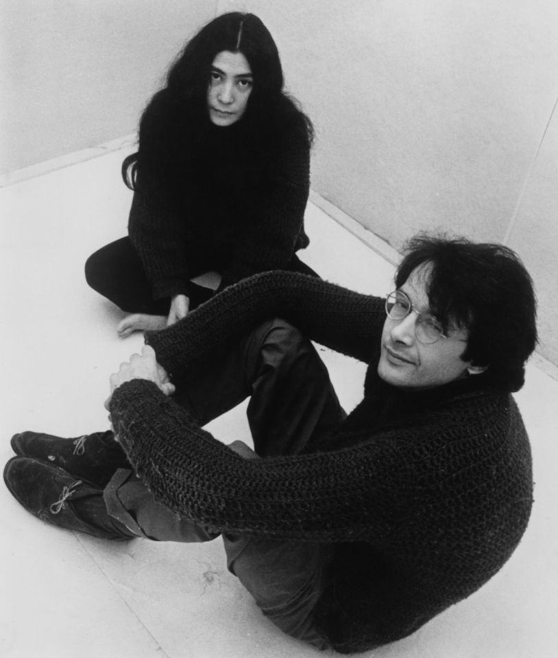 Keystone/Hulton Archive/Getty Yoko Ono and Anthony Cox in 1965