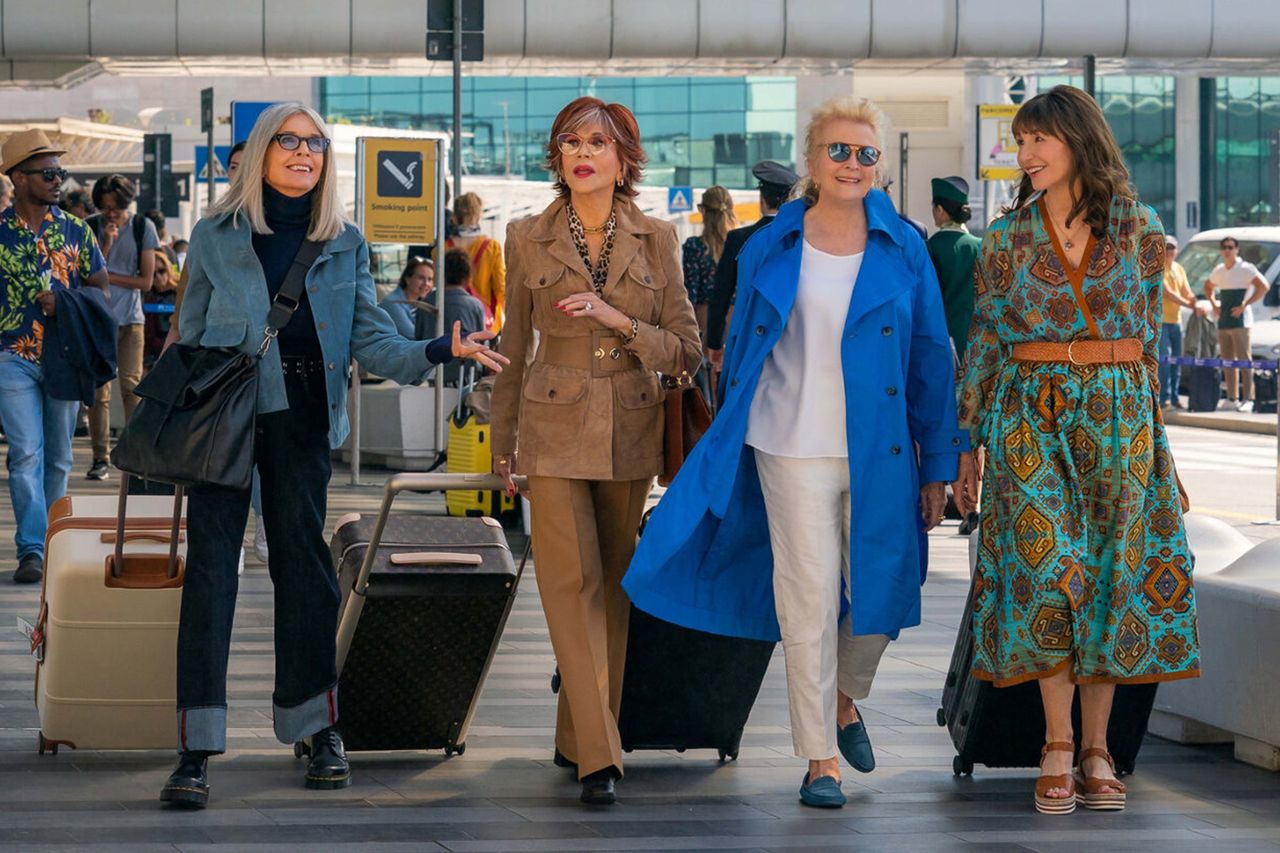 Focus Features/Moviestore/Shutterstock  Diane Keaton, Jane Fonda, Candice Bergen and Mary Steenburgen in 'Book Club: The Next Chapter.'