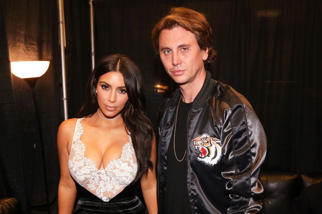Johnny Nunez/WireImage Kim Kardashian and Jonathan Cheban on June 5, 2016 in East Rutherford, New Jersey.