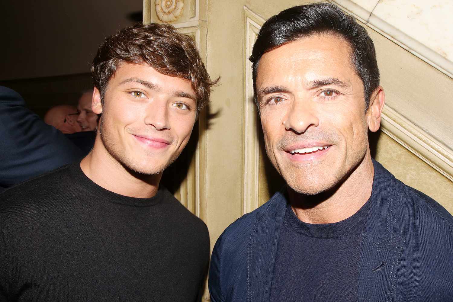 Bruce Glikas/FilmMagic Joaquin Consuelos and Mark Consuelos at the opening of 'ART' on Broadway in September 2025