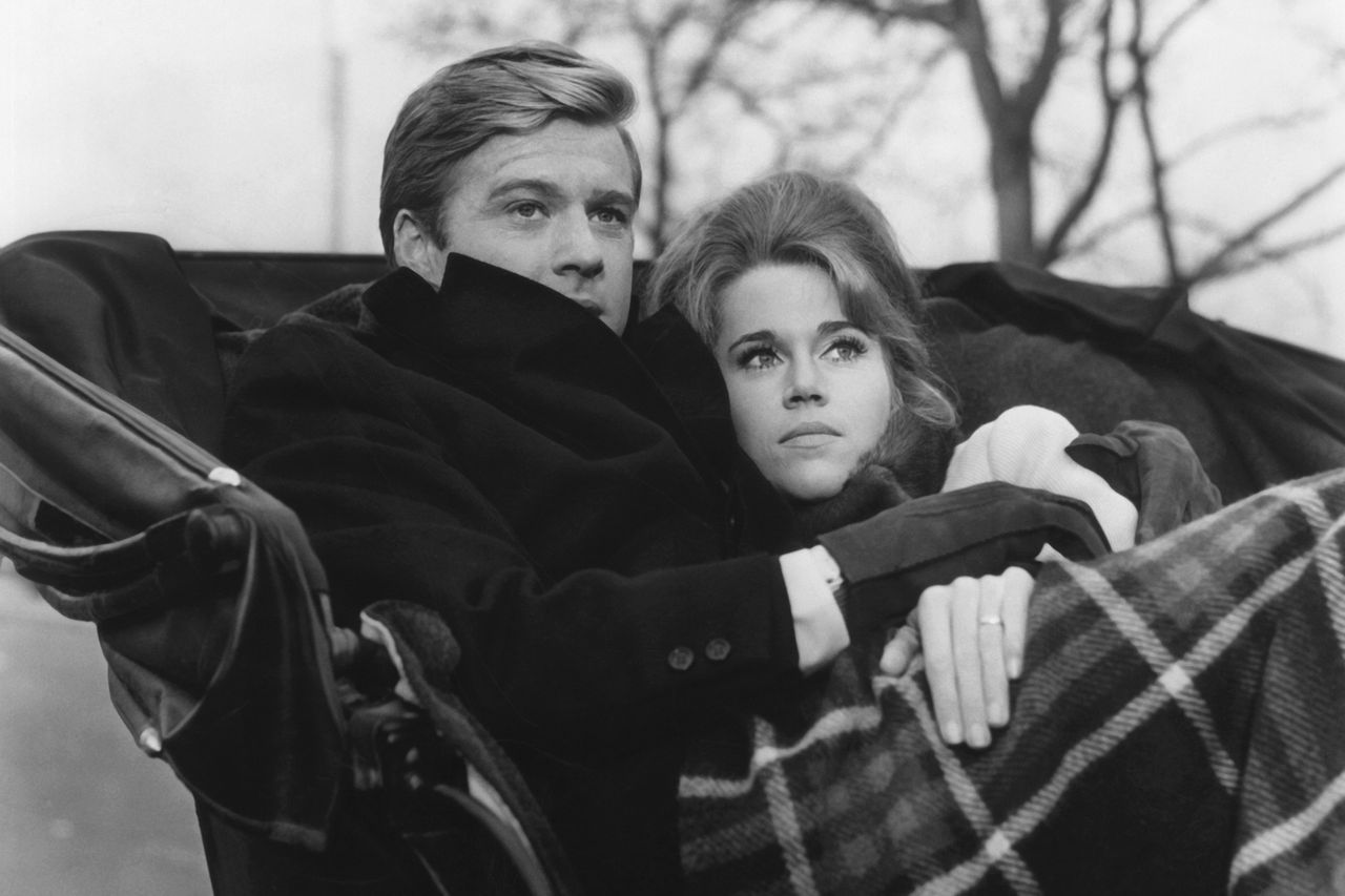 Screen Archives/Getty Jane Fonda and Robert Redford in 'Barefoot in the Park.'