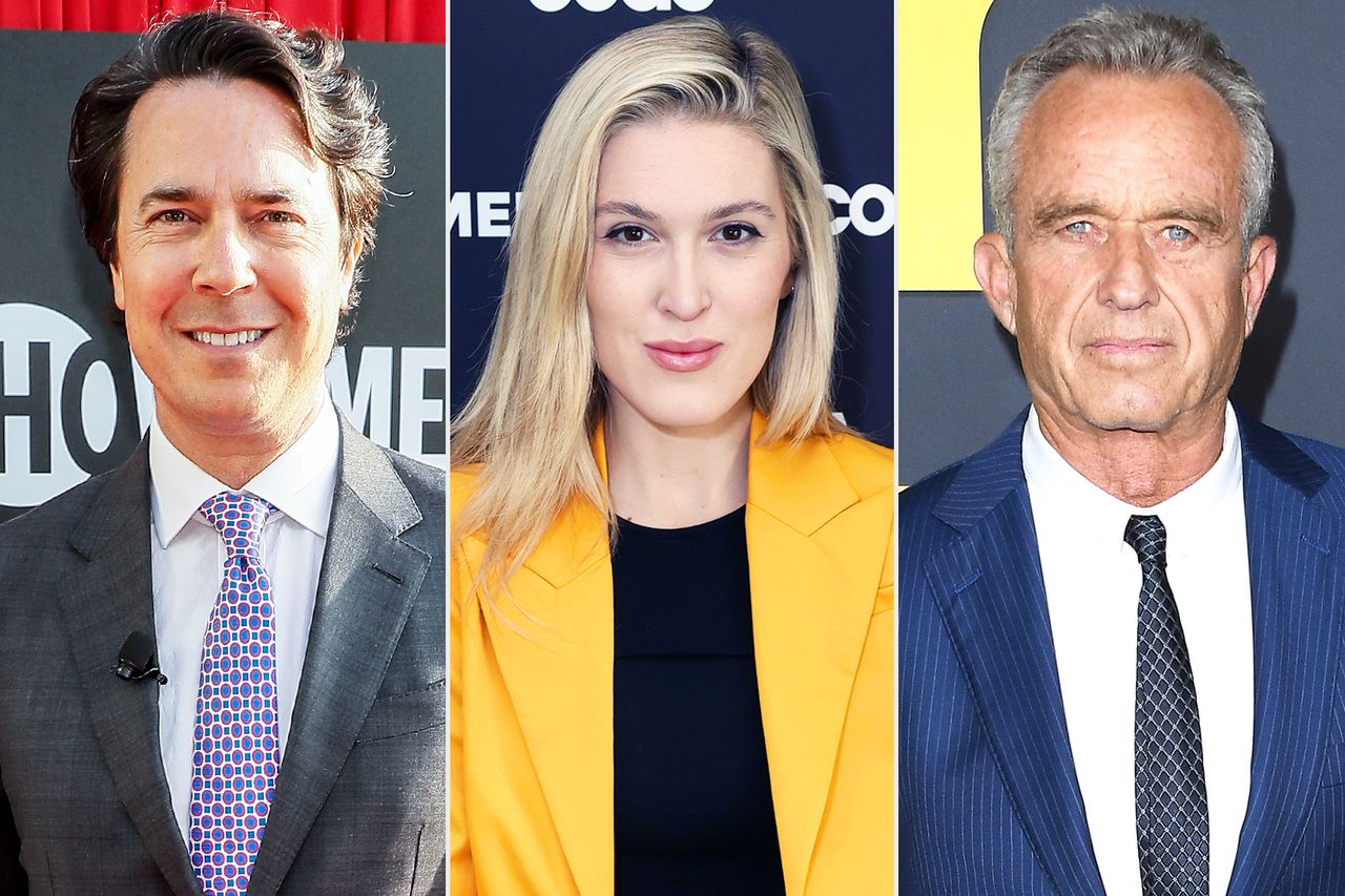Paul Morigi/Getty; Randy Shropshire/Getty; Steve Granitz/FilmMagic Ryan Lizza, Olivia Nuzzi and Robert F. Kennedy Jr.