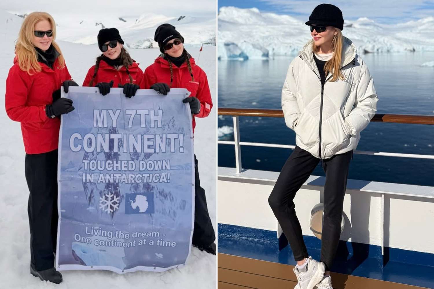 Nicole Kidman/Instagram Nicole Kidman Is in Antarctica with Daughters