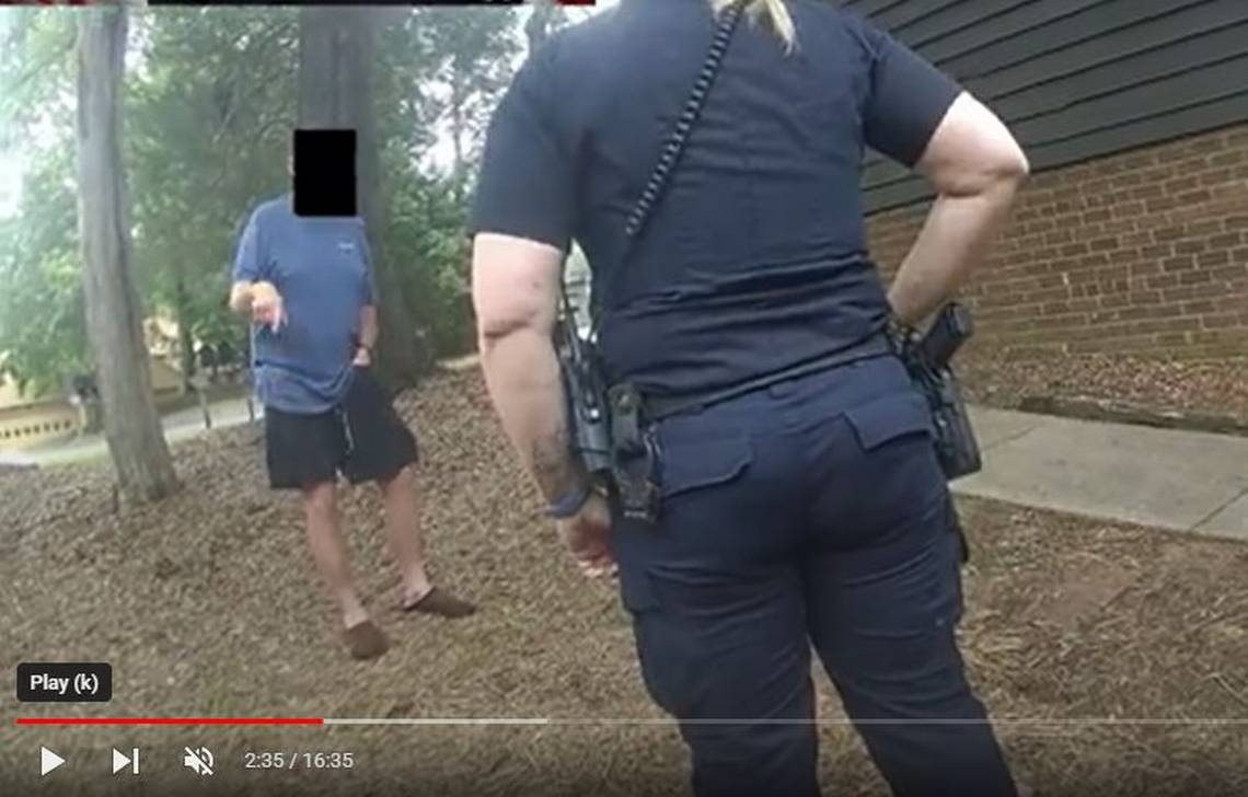 Charlotte woman fired through bedroom door before being killed by officer, police video shows