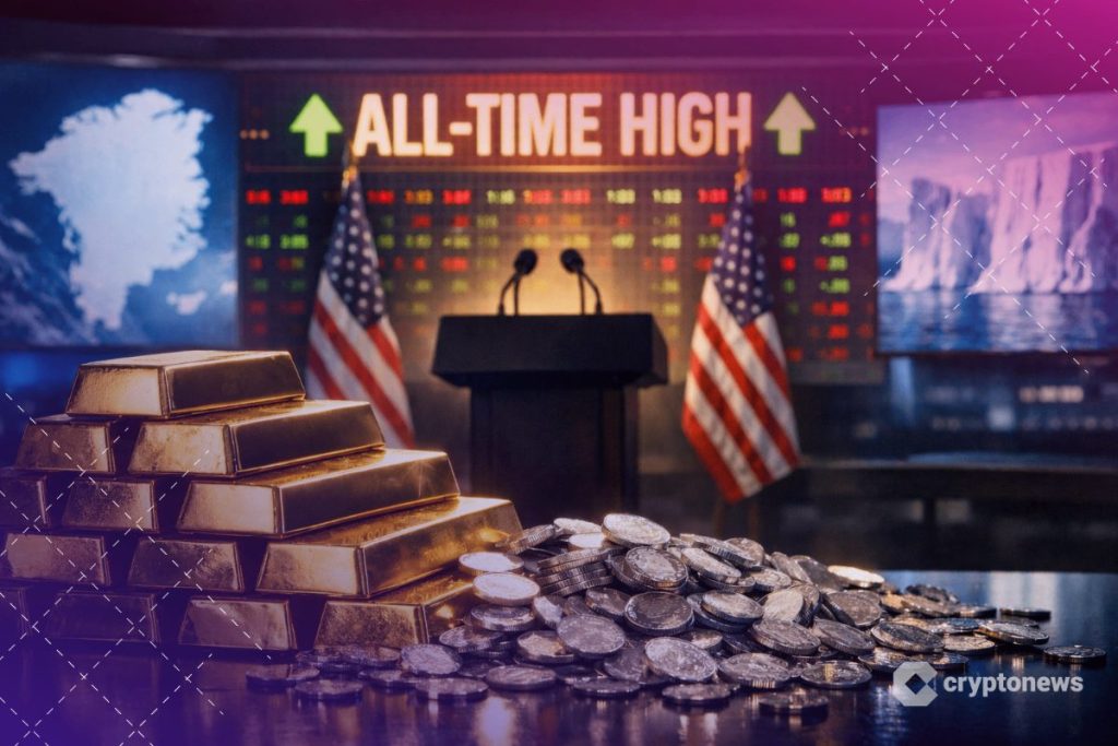 Gold, Silver Smash Records as Trump Sets Feb. 1 Tariffs Over Greenland Standoff