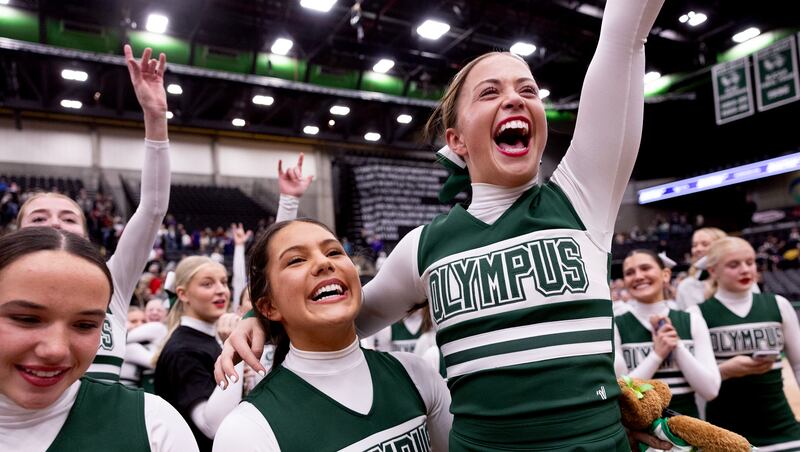 High school competitive cheer: Olympus girls, Maple Mountain co-ed capture first 5A state titles (+photo gallery)