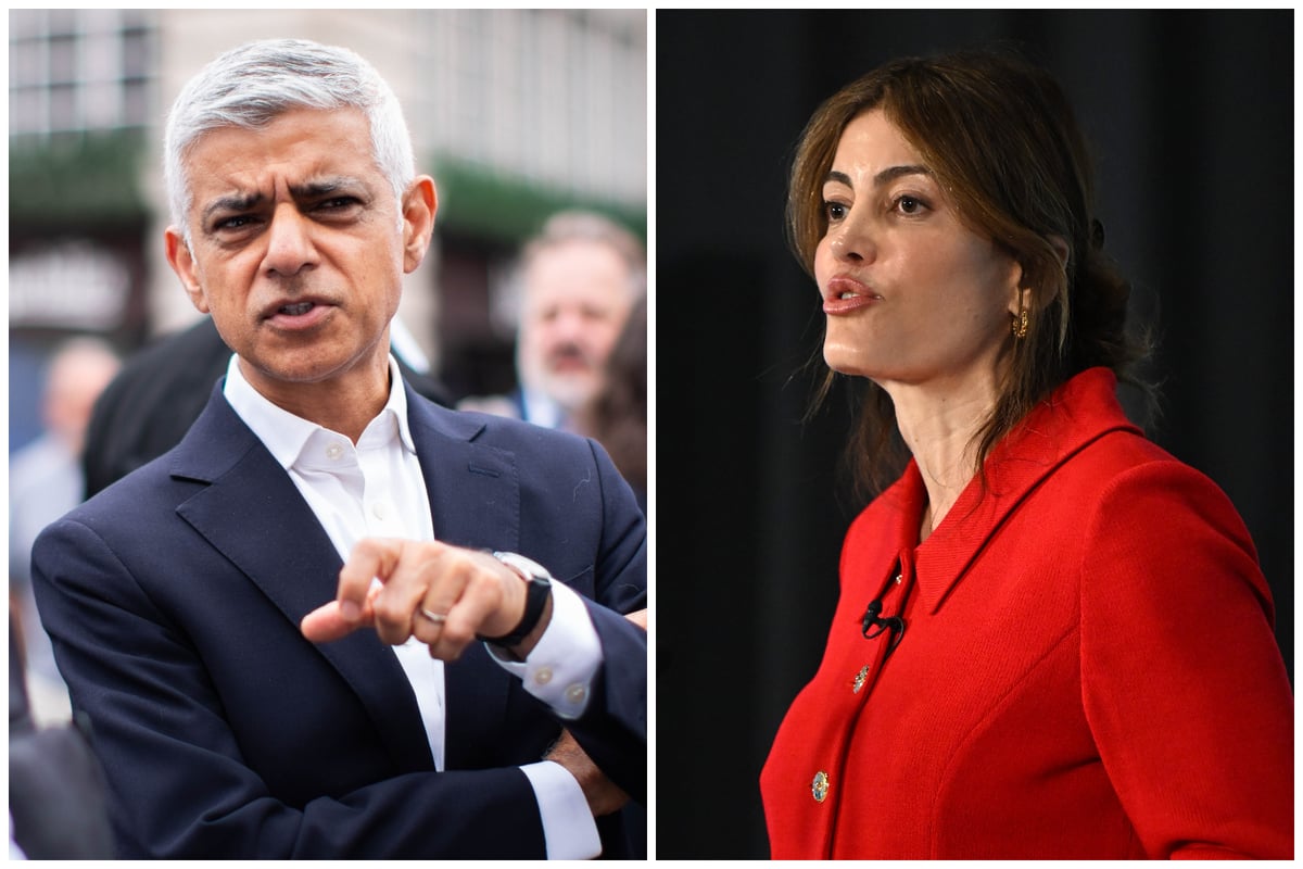 Sadiq Khan reacts to Reform London mayoral candidate Laila Cunningham's 'burka ban' support. 