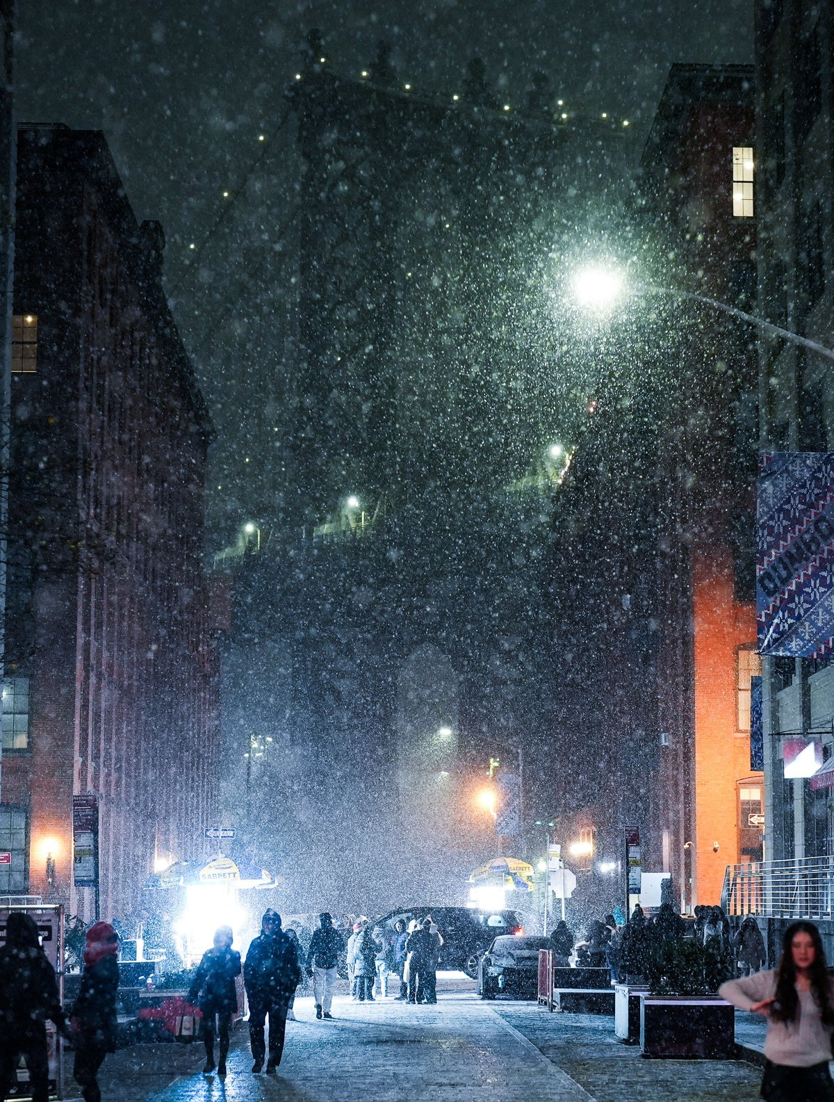 New York snowstorm: Heavy snow triggers mass flight cancellations as city grinds to a halt. 
