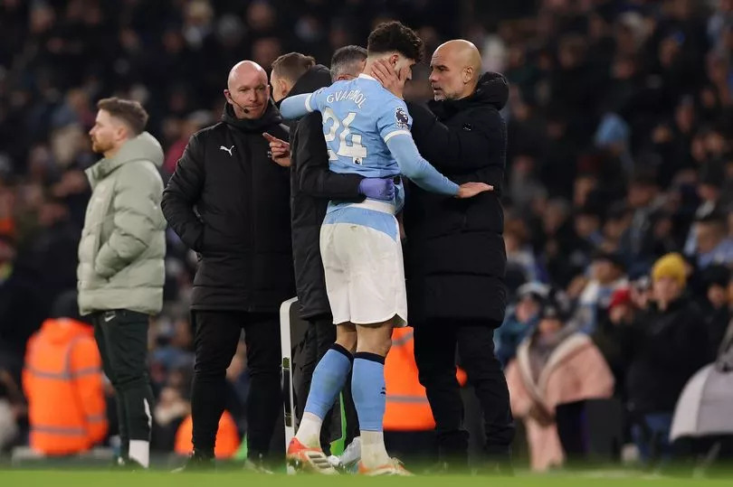 Man City dealt major injury blow as Josko Gvardiol forced off vs Chelsea