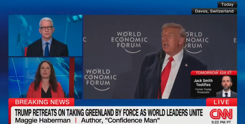Maggie Haberman Says Trump’s Greenland ‘Deal’ Appears To Be ‘Something That Is Already in Existence’