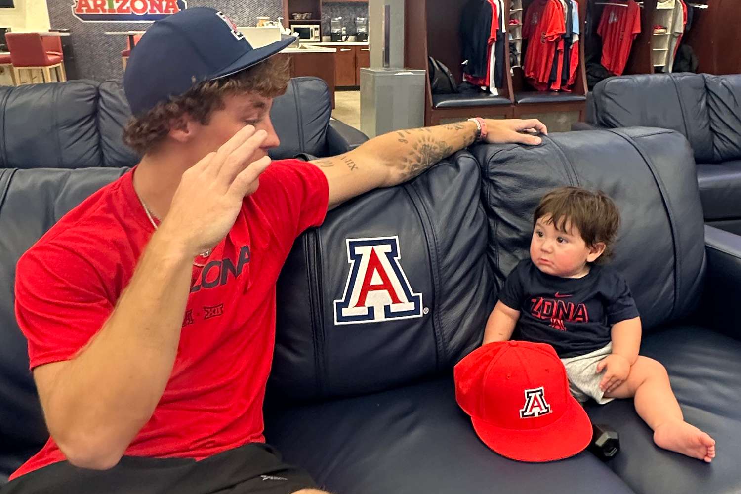 Chaz McNelis Chaz McNelis with Baby G