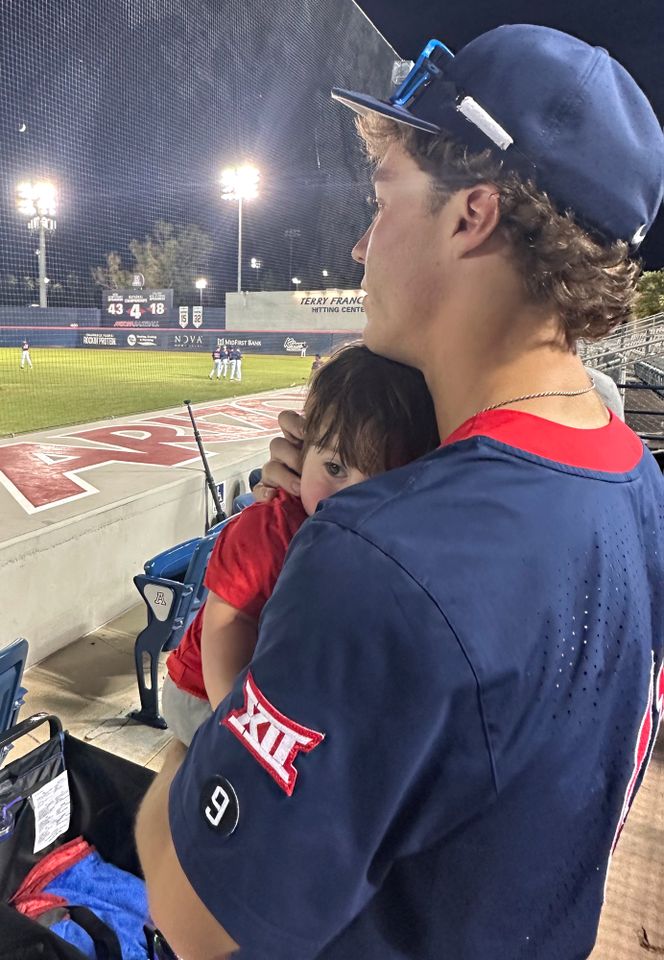 Chaz McNelis Chaz McNelis with Baby G