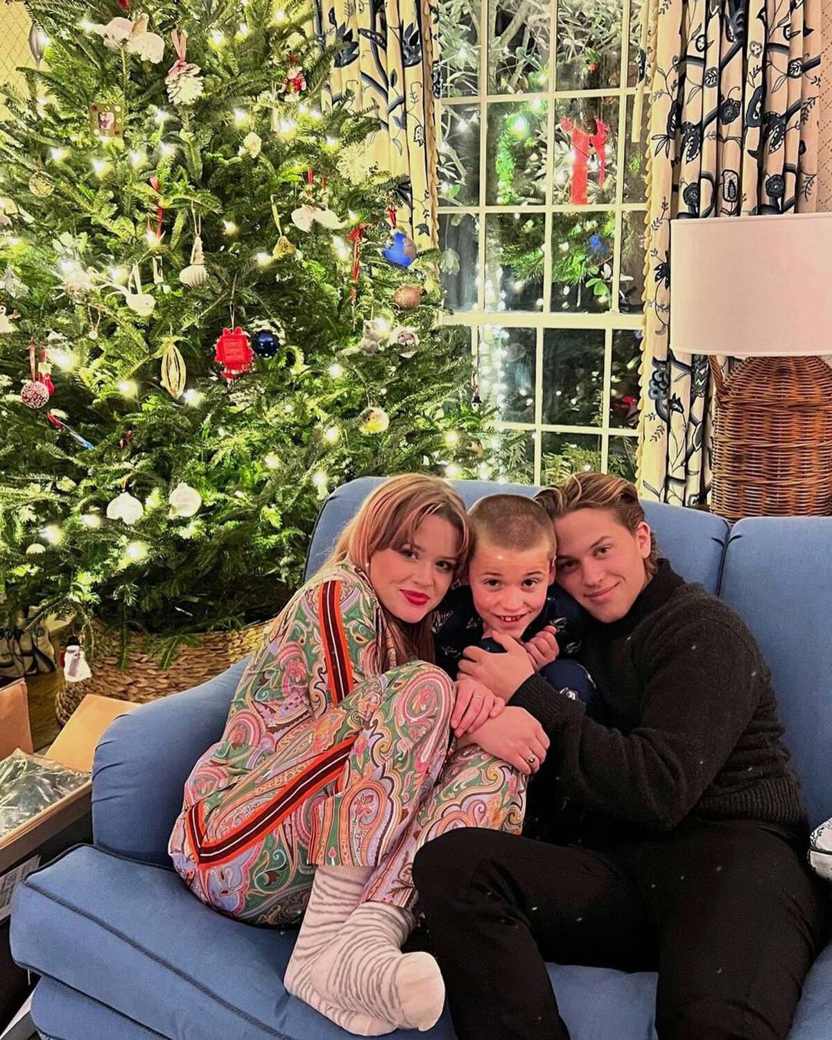 Reese Witherspoon Shares Cuddly Christmas Photo of Her 3 Kids 'Where I