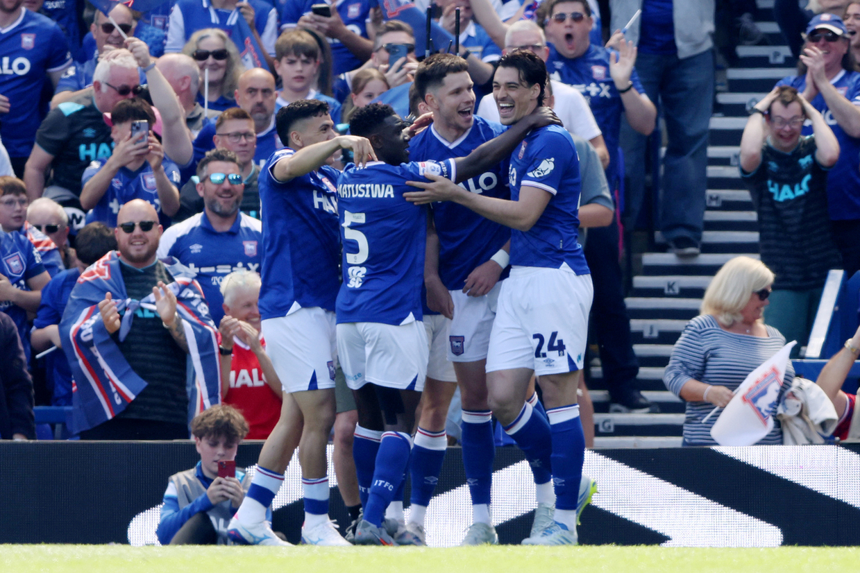 Ipswich promoted to Premier League after win over QPR