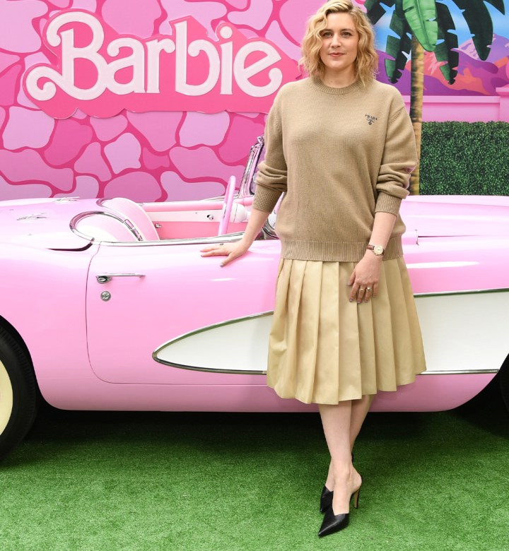 Greta Gerwig’s Barbie-Pink Pistola Jumpsuit Is a Viral Hit—Here’s Where