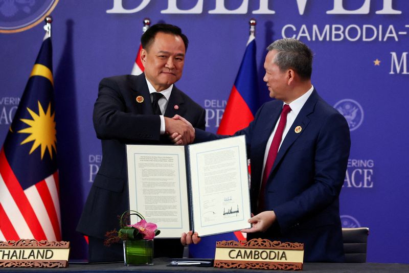 World Reuters US to provide $45 million to help implement Cambodian-Thai accords