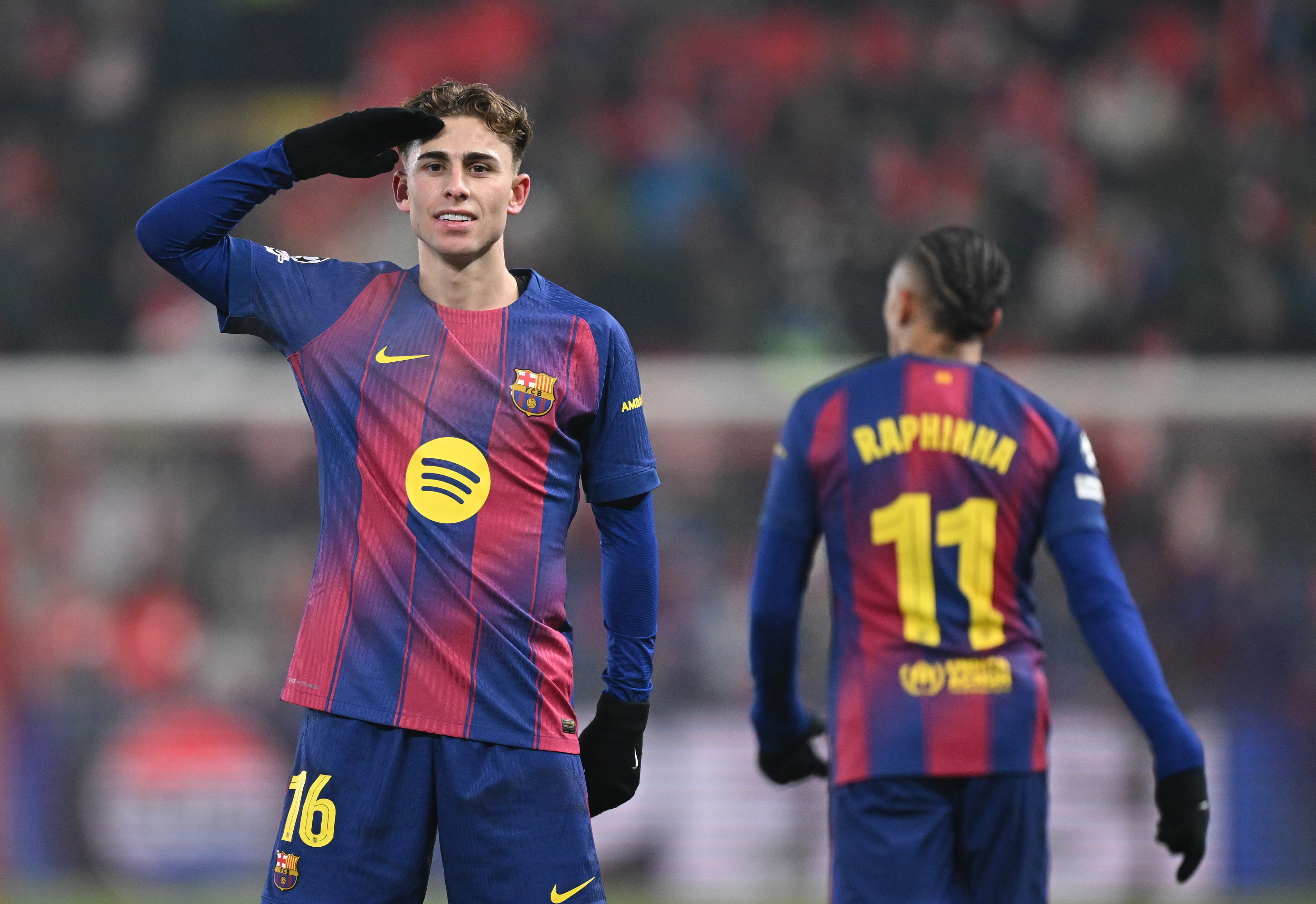 Clinical Fermín López is Barcelona’s leader by example