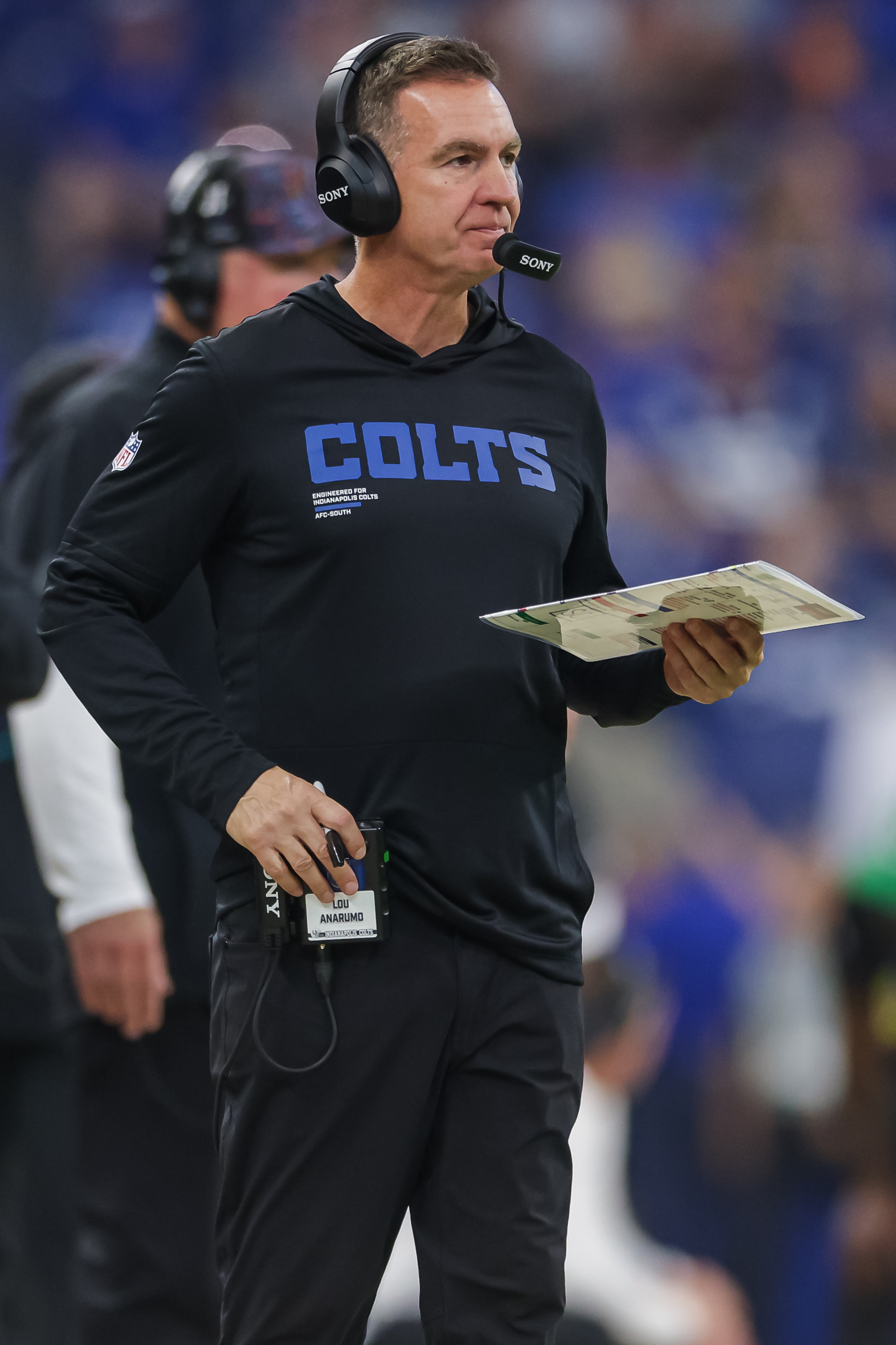 Colts’ DC Lou Anarumo emerges as candidate in Bills head coaching search