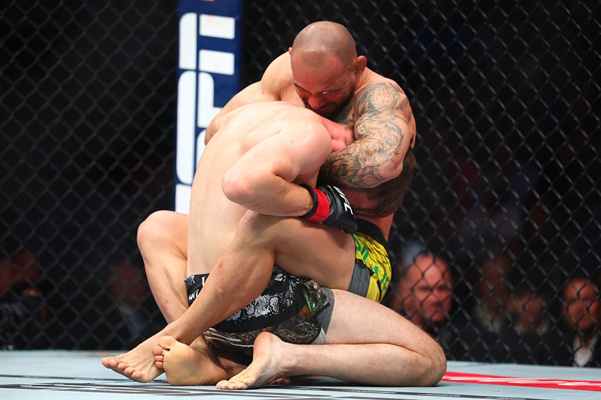 Jean Silva slept Bryce Mitchell in one of the more satisfying conclusions to a fight this year (Getty Images)