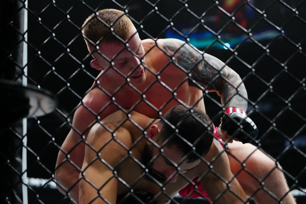 Ibo Aslan vs Iwo Braniewski was unadulterated chaos for 89 seconds (IMAGN IMAGES via Reuters Connect)