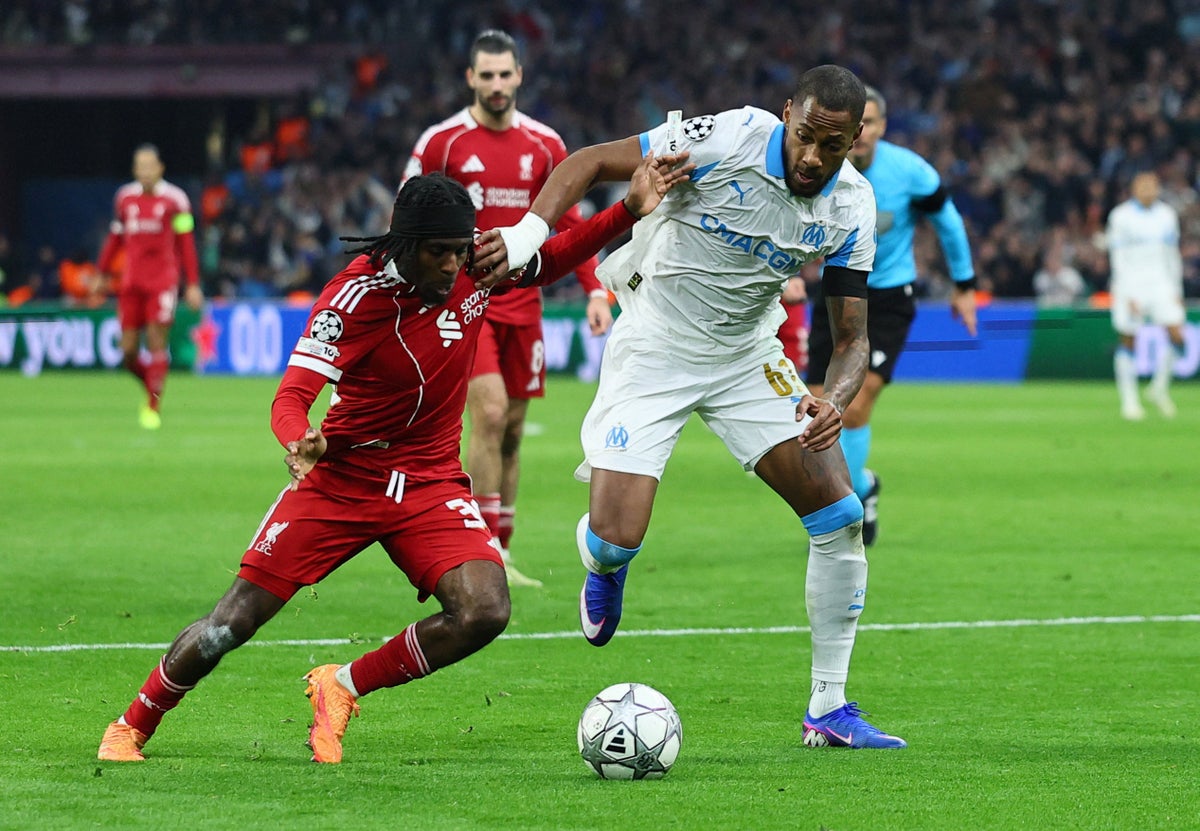 Jeremie Frimpong impressed in defence and attack (REUTERS)