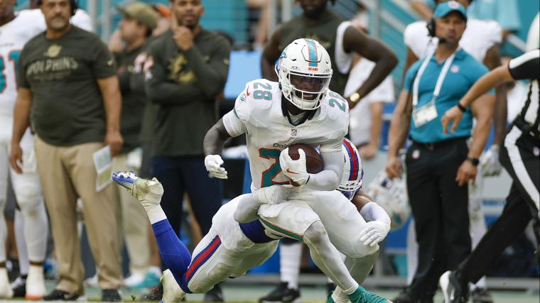 Dolphins' standout RB selected to Pro Bowl for the first time