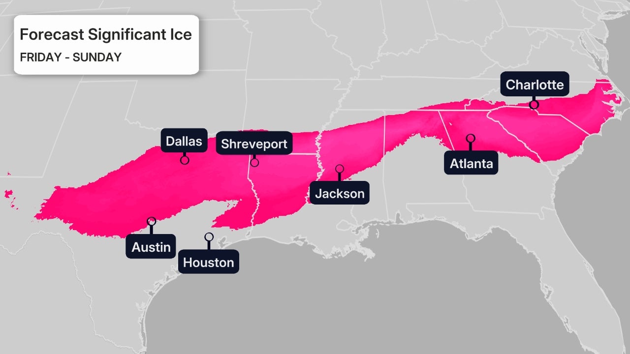 Where Significant Ice Accumulations Are Forecast