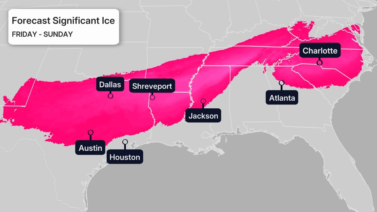 Where Significant Ice Accumulations Are Forecast