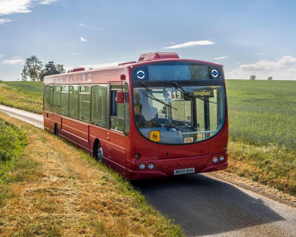 Almost a fifth of England’s rural bus services disappeared in past five years. 