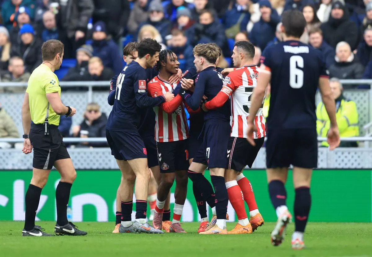 James Garner blames a poor first-half showing for Everton's cup exit