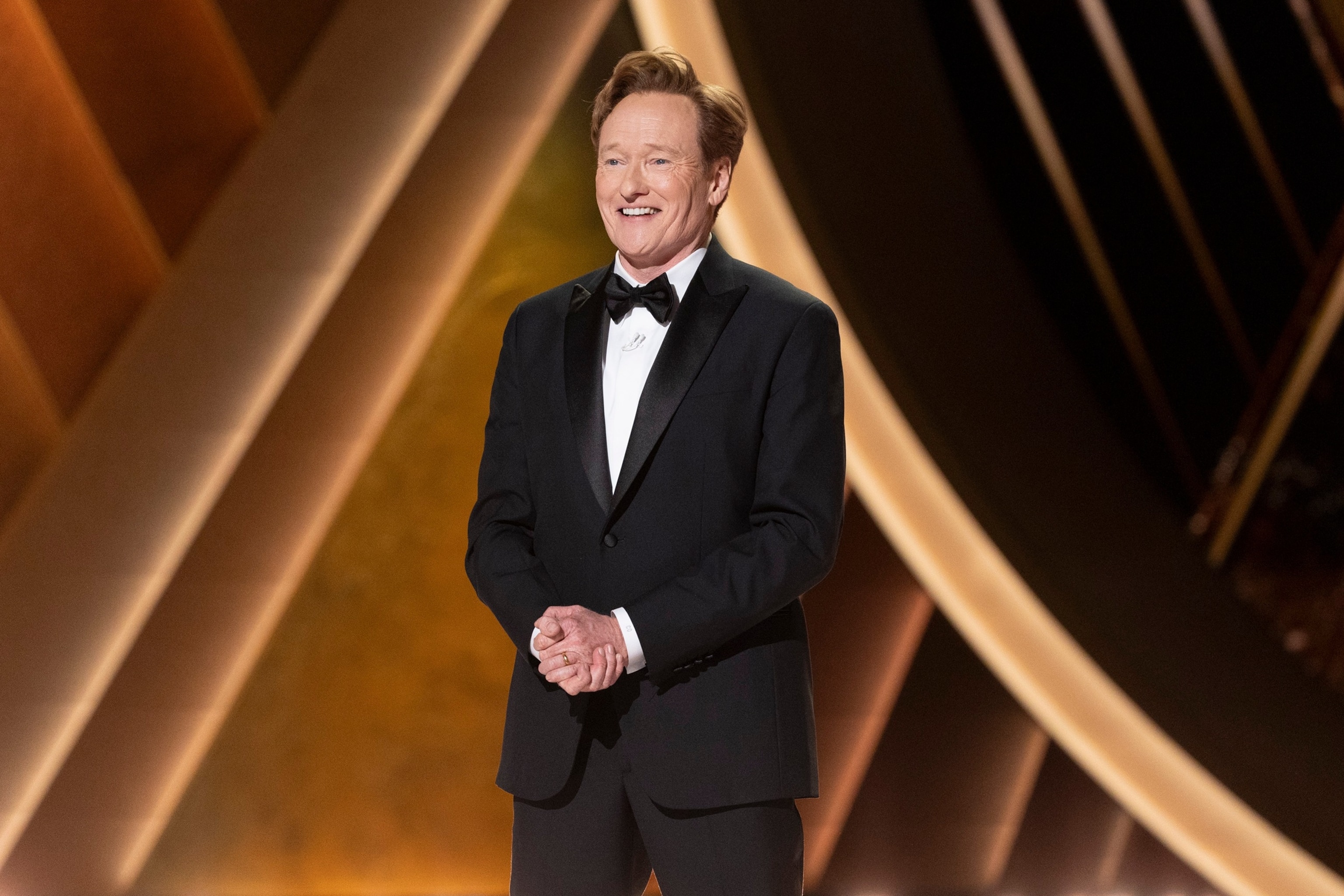 Frank Micelotta/Disney via Getty Images - PHOTO: Conan O'Brien appears in this image from the 2025 Oscars.