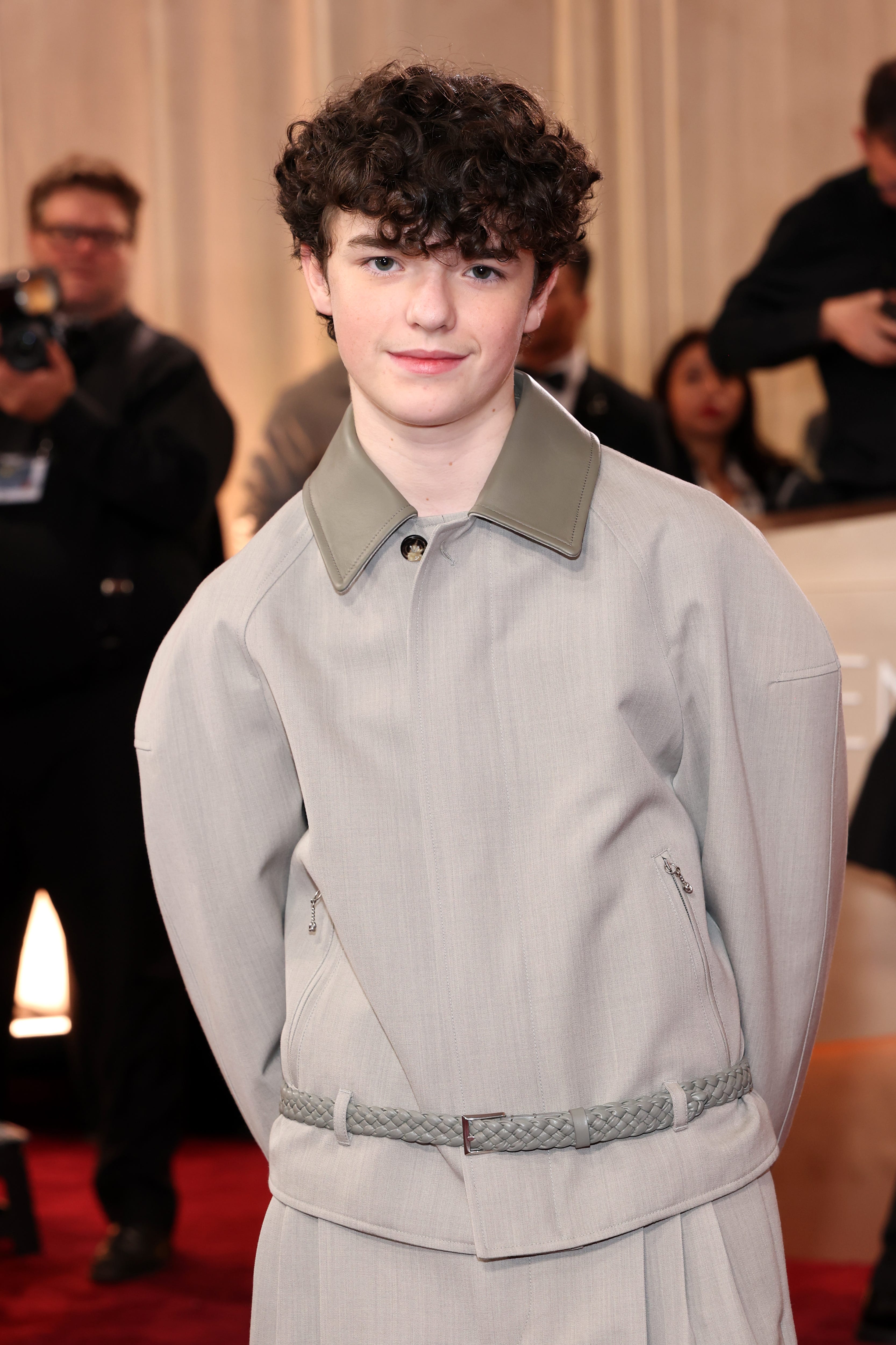 Owen Cooper attends the 83rd Annual Golden Globe Awards at The Beverly Hilton on Jan. 11, 2026 in Beverly Hills, California.