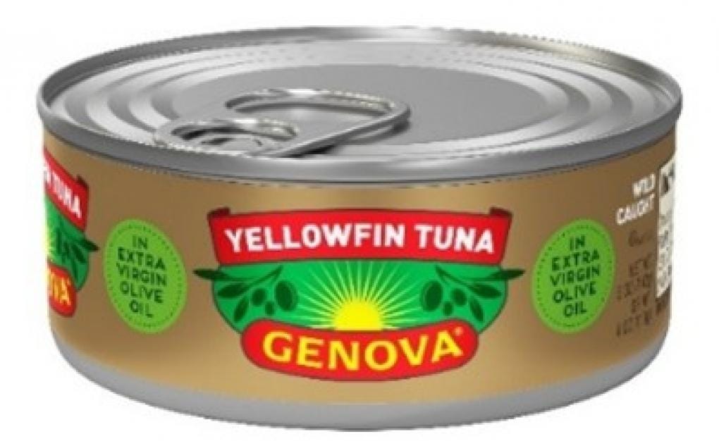 Picture of the recalled tuna accidentally shipped to nine states.