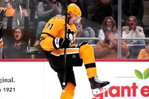Penguins keep rollin’ rollin’; ‘Stu!’ backstops sixth straight win