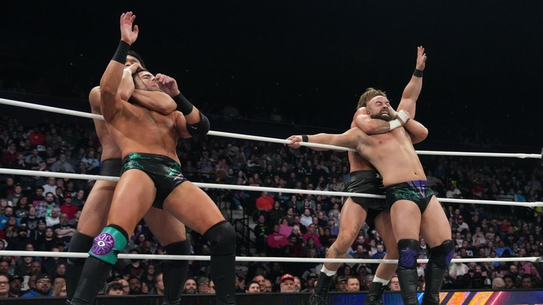 Dark Order get choked by The Opps